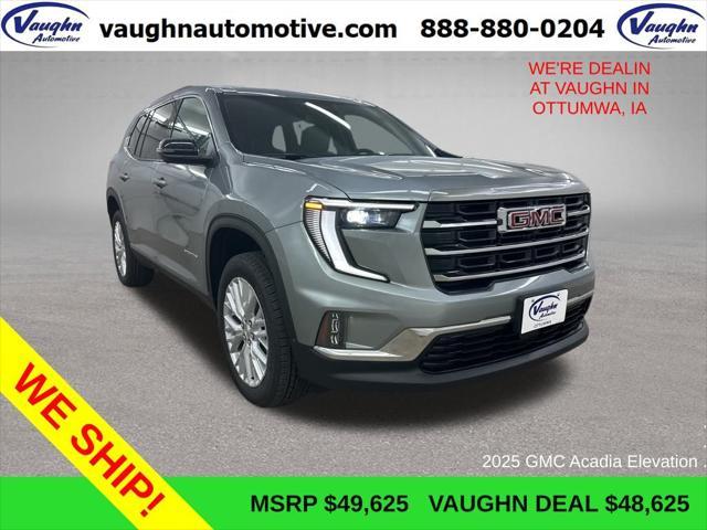 new 2025 GMC Acadia car, priced at $48,625