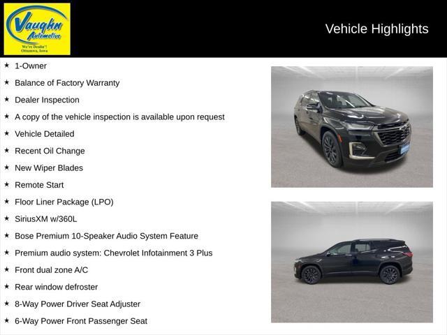 used 2023 Chevrolet Traverse car, priced at $41,499