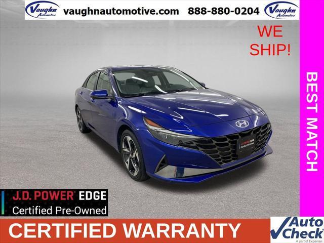 used 2022 Hyundai Elantra car, priced at $19,999