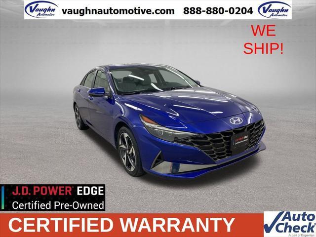 used 2022 Hyundai Elantra car, priced at $22,347