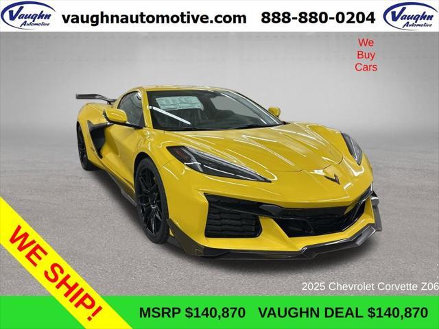new 2025 Chevrolet Corvette car, priced at $140,870