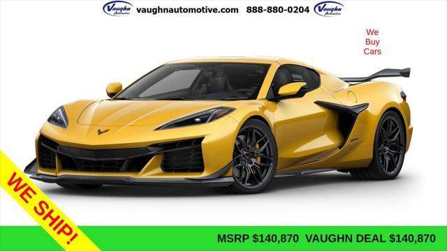 new 2025 Chevrolet Corvette car, priced at $140,870
