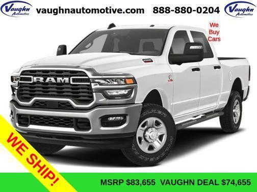 new 2025 Ram 2500 car, priced at $74,655
