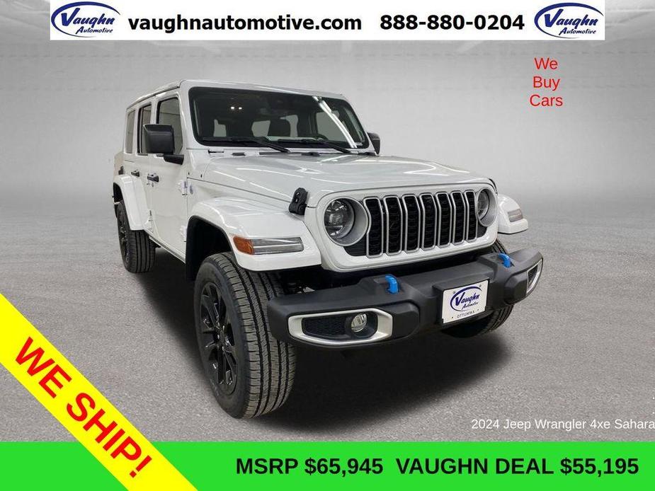 new 2024 Jeep Wrangler 4xe car, priced at $55,195