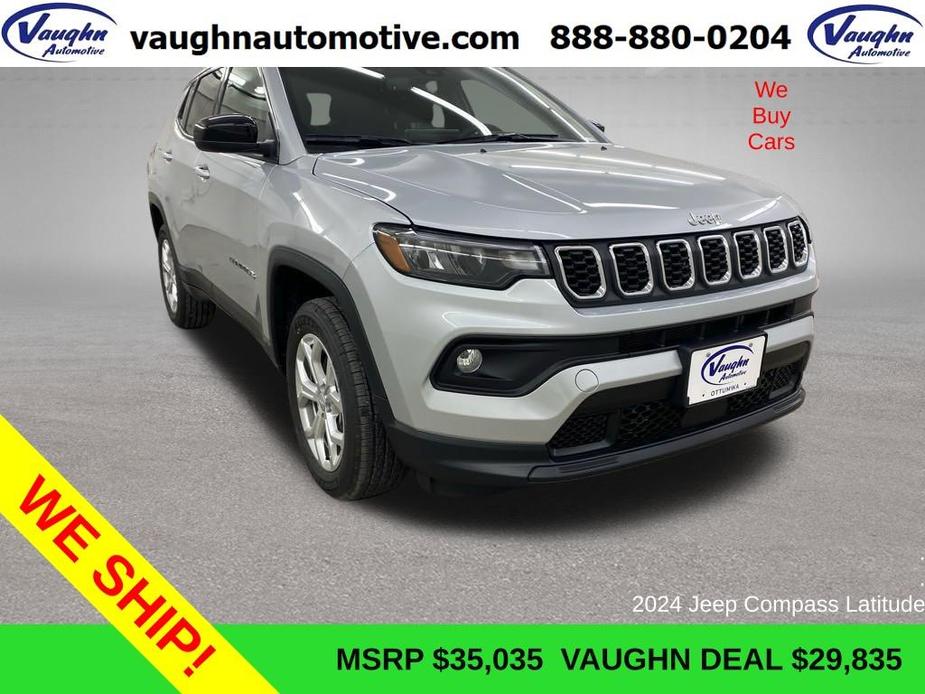 new 2024 Jeep Compass car, priced at $29,835