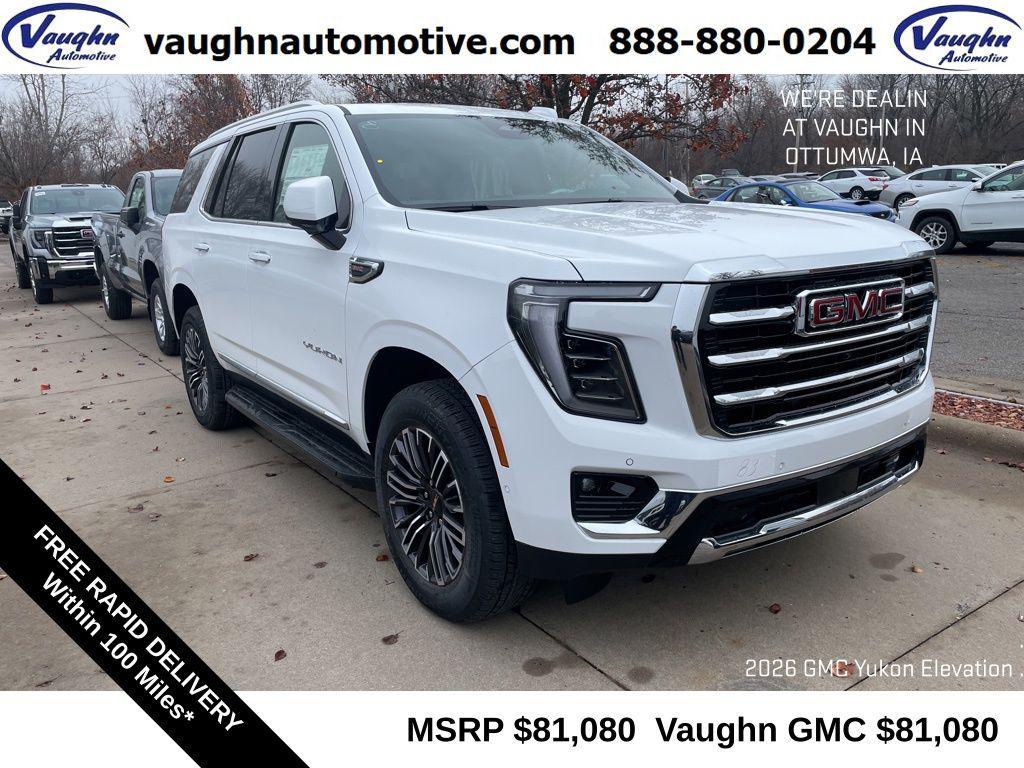 new 2026 GMC Yukon car, priced at $81,080