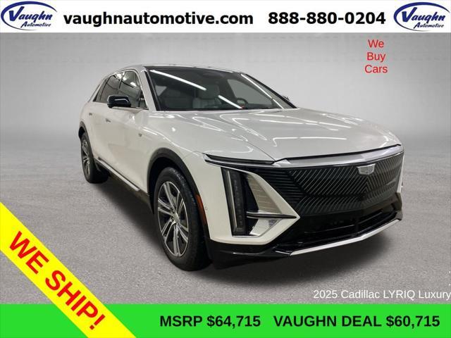 new 2025 Cadillac LYRIQ car, priced at $60,715