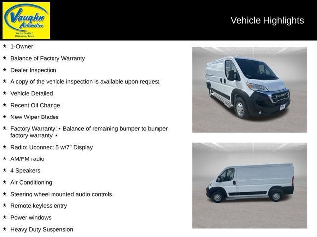 used 2023 Ram ProMaster 2500 car, priced at $31,999