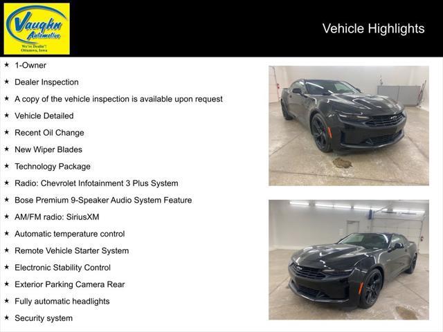 used 2022 Chevrolet Camaro car, priced at $34,999