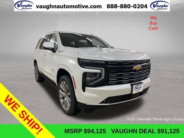 new 2025 Chevrolet Tahoe car, priced at $91,125