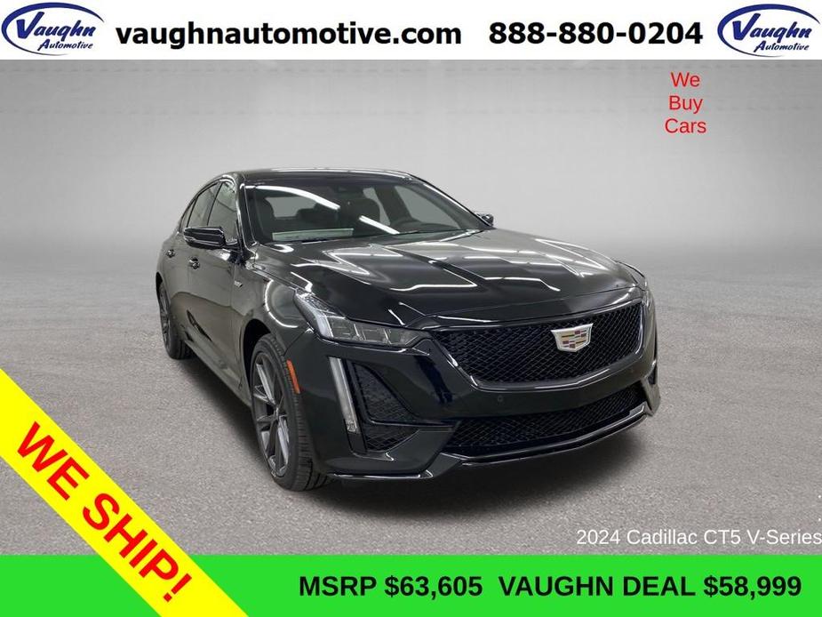 new 2024 Cadillac CT5-V car, priced at $58,999