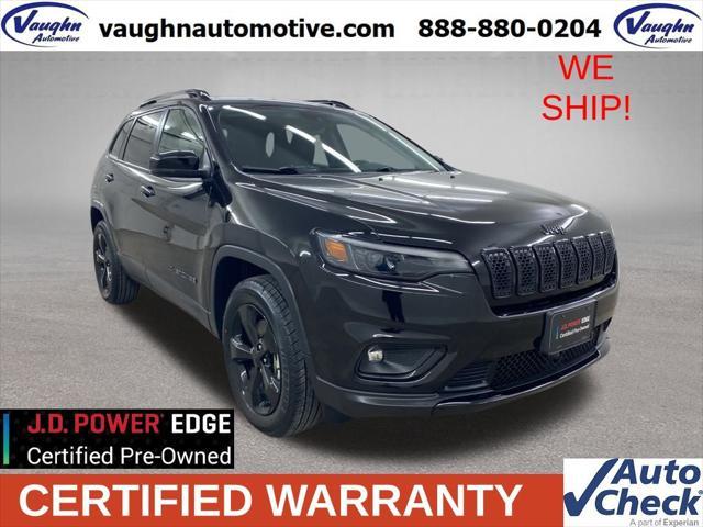 used 2021 Jeep Cherokee car, priced at $20,499