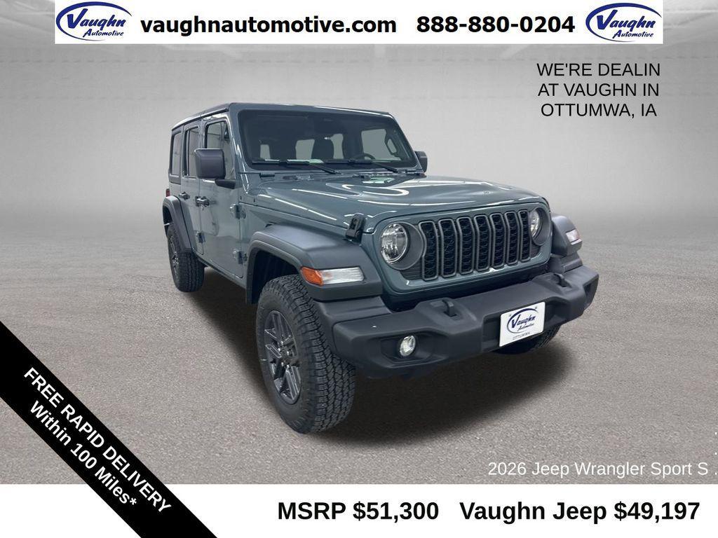 new 2026 Jeep Wrangler car, priced at $49,197