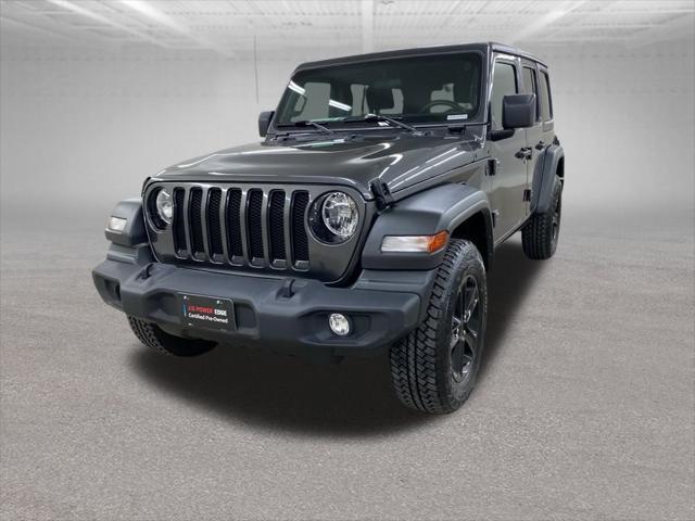 used 2021 Jeep Wrangler Unlimited car, priced at $28,499