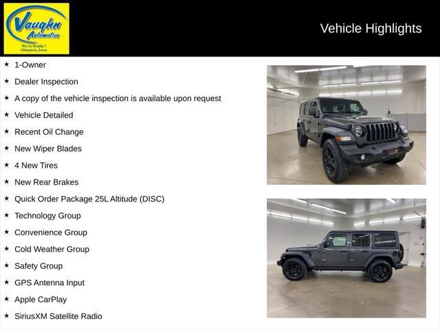 used 2021 Jeep Wrangler Unlimited car, priced at $28,499