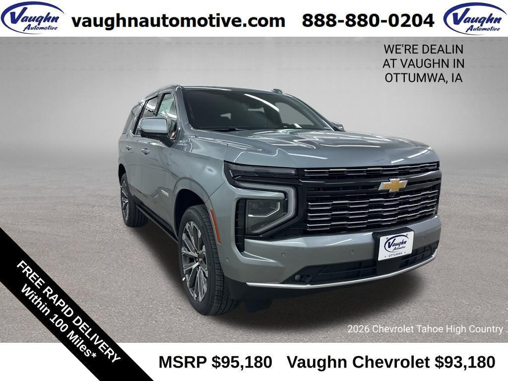 new 2026 Chevrolet Tahoe car, priced at $93,180