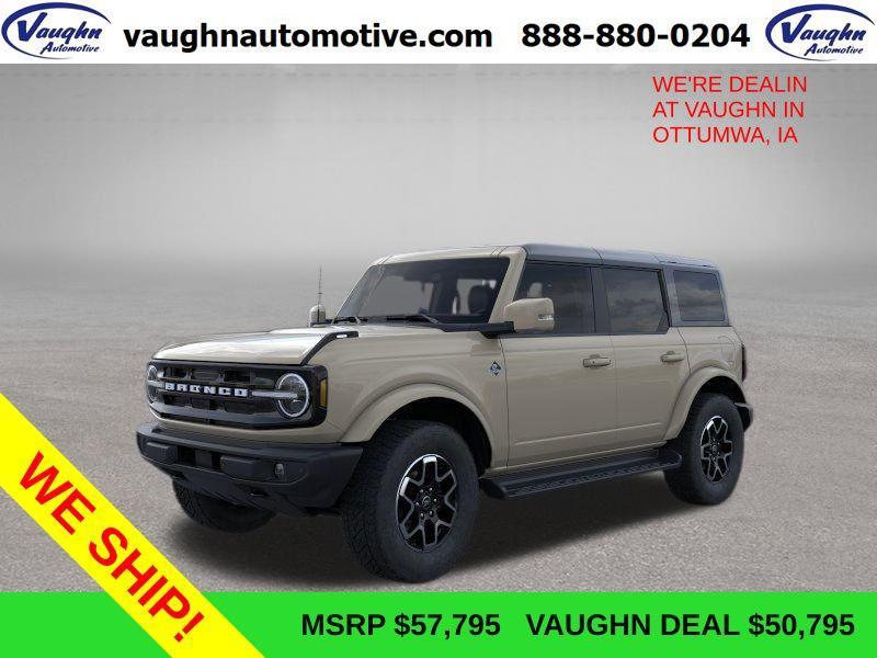 new 2025 Ford Bronco car, priced at $50,795