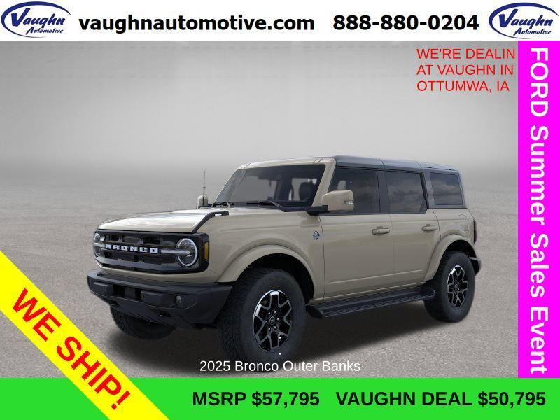 new 2025 Ford Bronco car, priced at $50,795