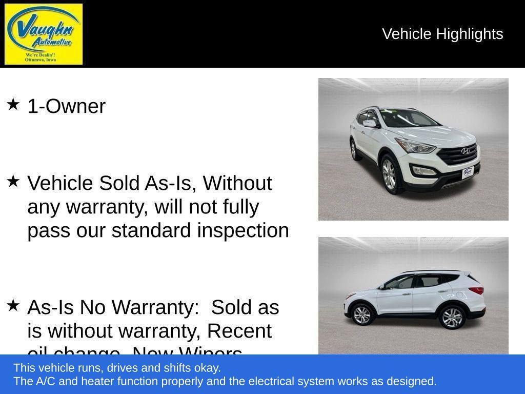 used 2013 Hyundai Santa Fe car, priced at $6,000