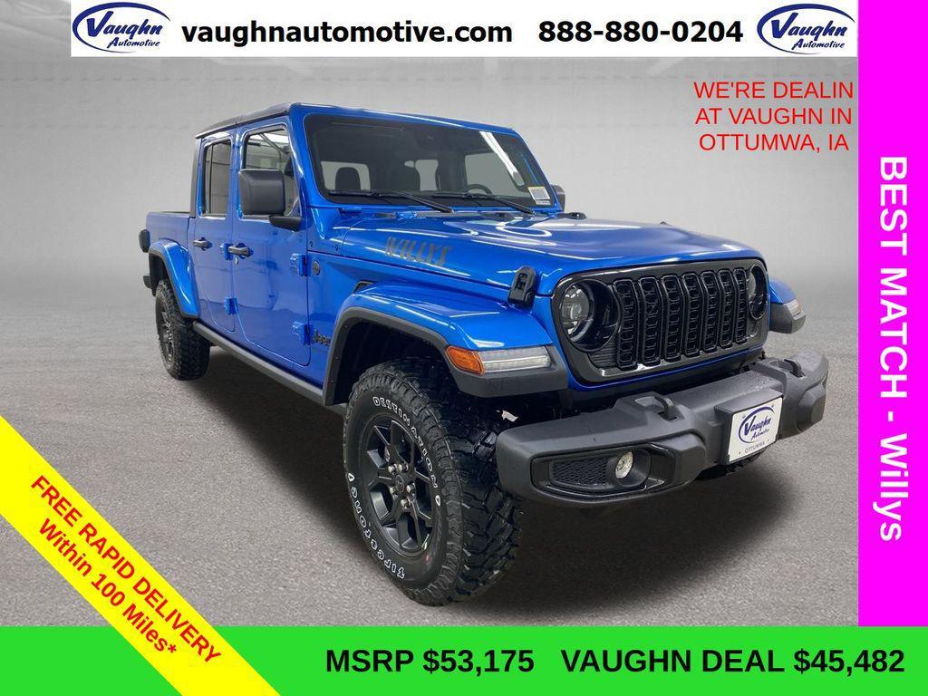 new 2025 Jeep Gladiator car, priced at $45,482