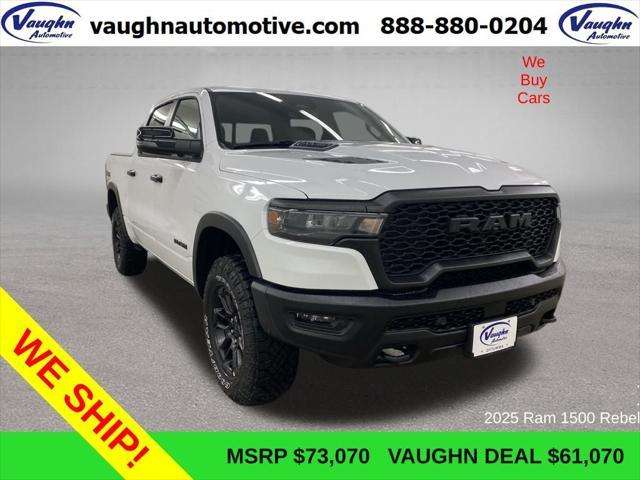 new 2025 Ram 1500 car, priced at $61,070