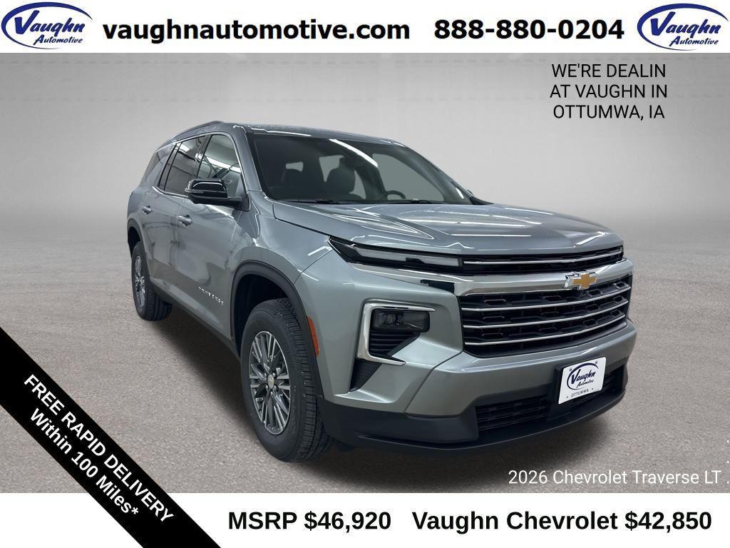 new 2026 Chevrolet Traverse car, priced at $42,850
