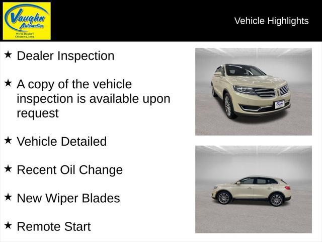used 2016 Lincoln MKX car, priced at $16,799