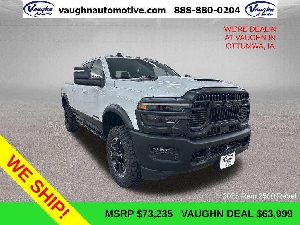 new 2025 Ram 2500 car, priced at $63,999