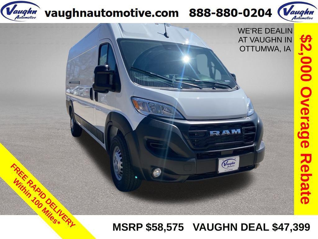 new 2025 Ram ProMaster 3500 car, priced at $47,399