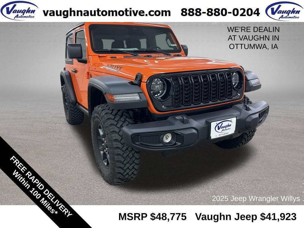 new 2025 Jeep Wrangler car, priced at $41,923