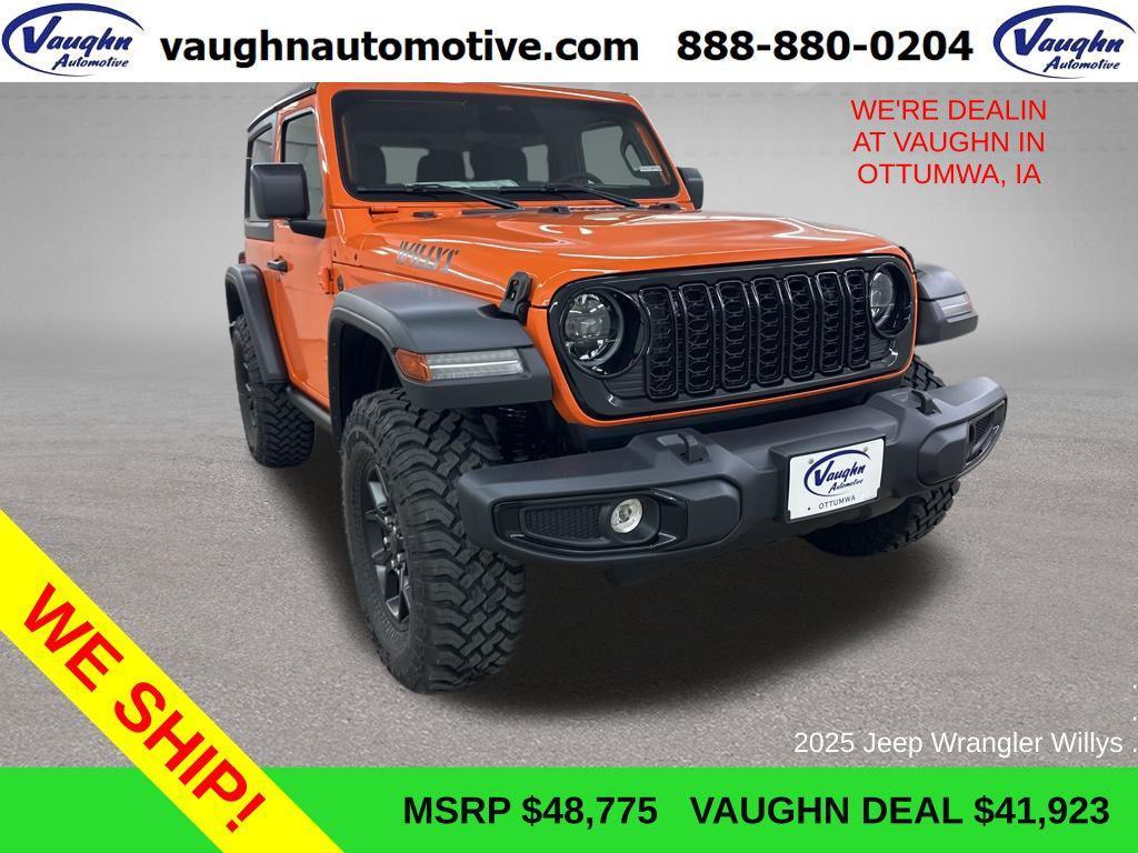 new 2025 Jeep Wrangler car, priced at $41,923