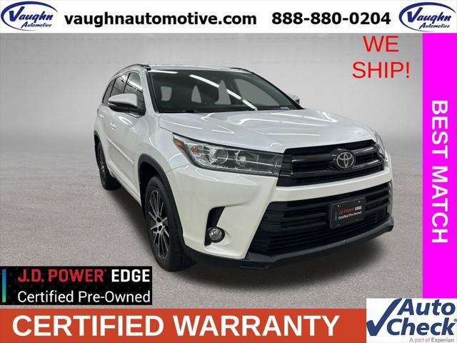 used 2018 Toyota Highlander car, priced at $23,999