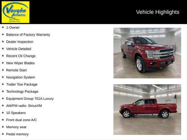 used 2019 Ford F-150 car, priced at $38,618