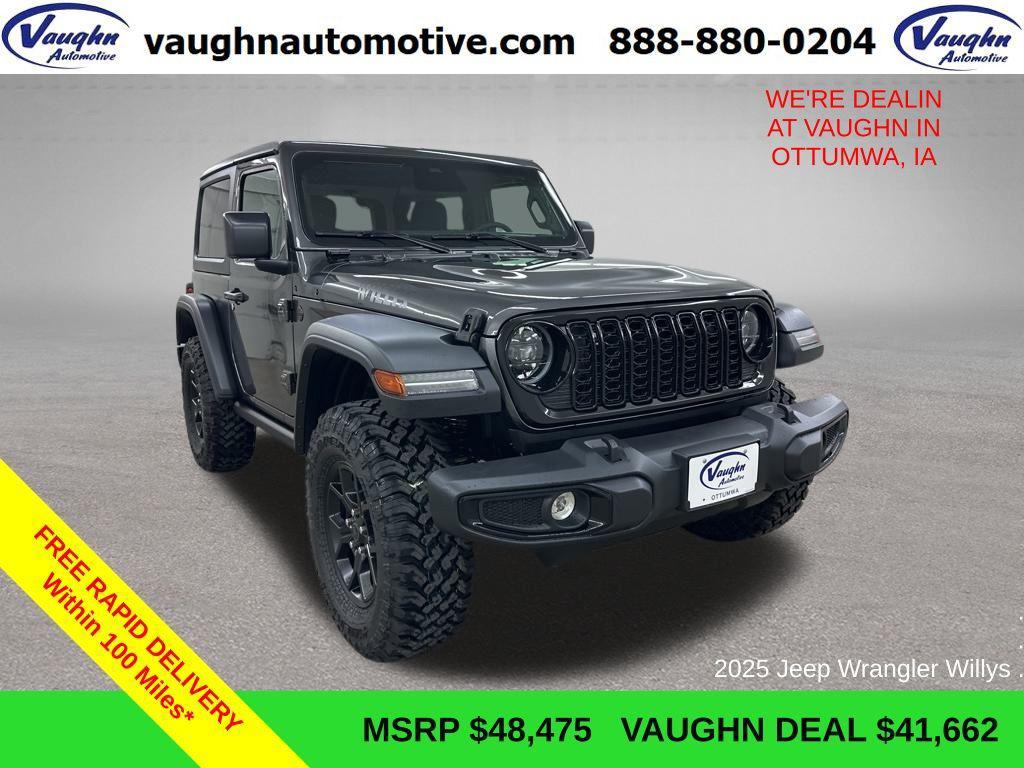 new 2025 Jeep Wrangler car, priced at $41,662