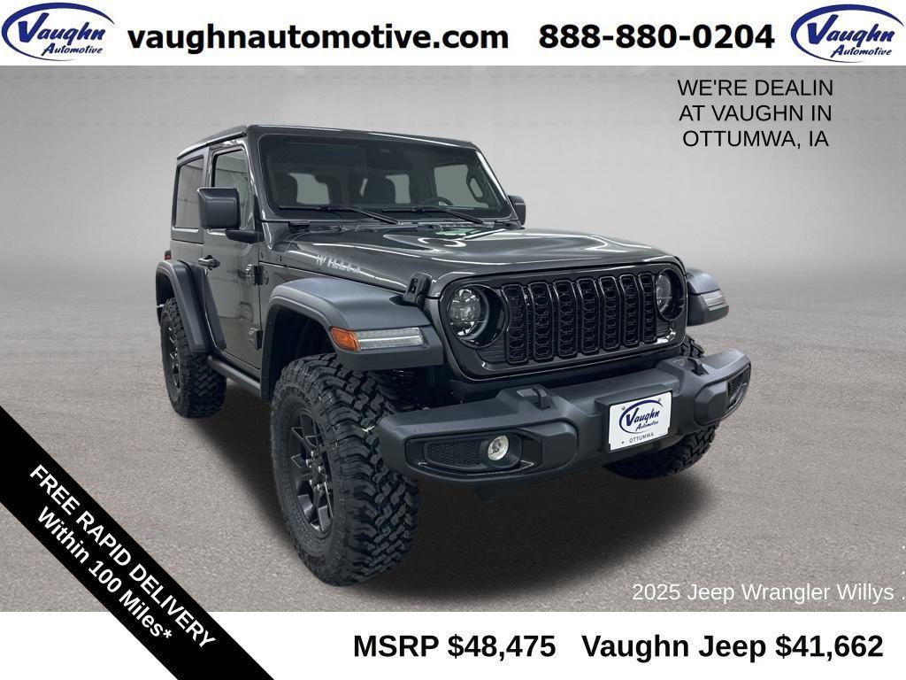 new 2025 Jeep Wrangler car, priced at $41,662