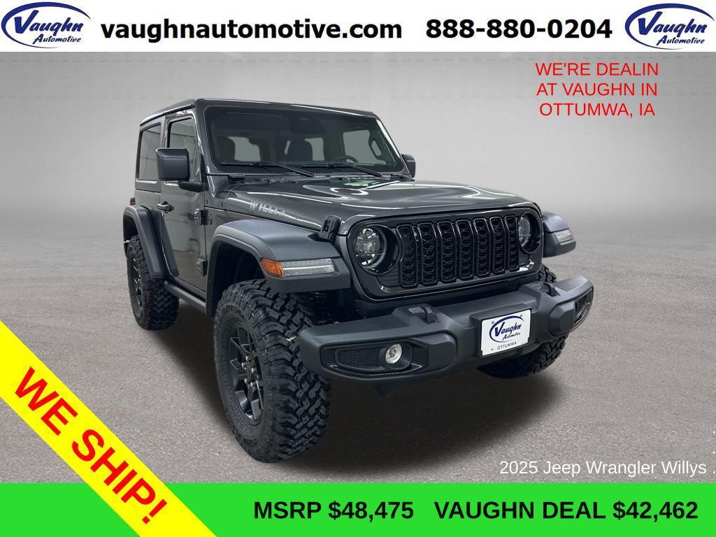 new 2025 Jeep Wrangler car, priced at $42,462