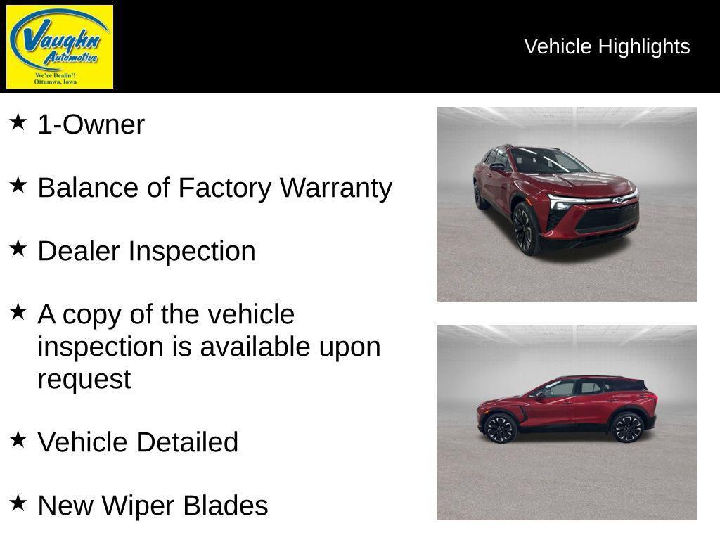 used 2024 Chevrolet Blazer EV car, priced at $29,799
