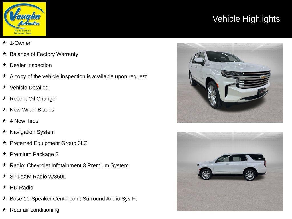 used 2021 Chevrolet Tahoe car, priced at $52,999
