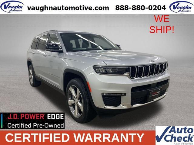 used 2021 Jeep Grand Cherokee L car, priced at $32,999