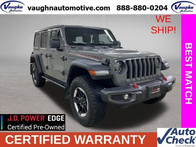 used 2021 Jeep Wrangler Unlimited car, priced at $36,499