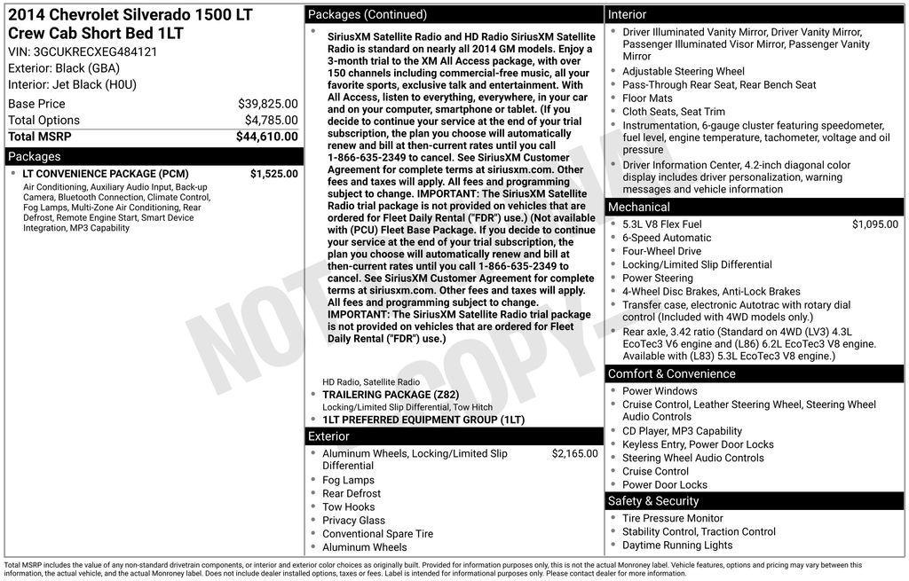 used 2014 Chevrolet Silverado 1500 car, priced at $13,799