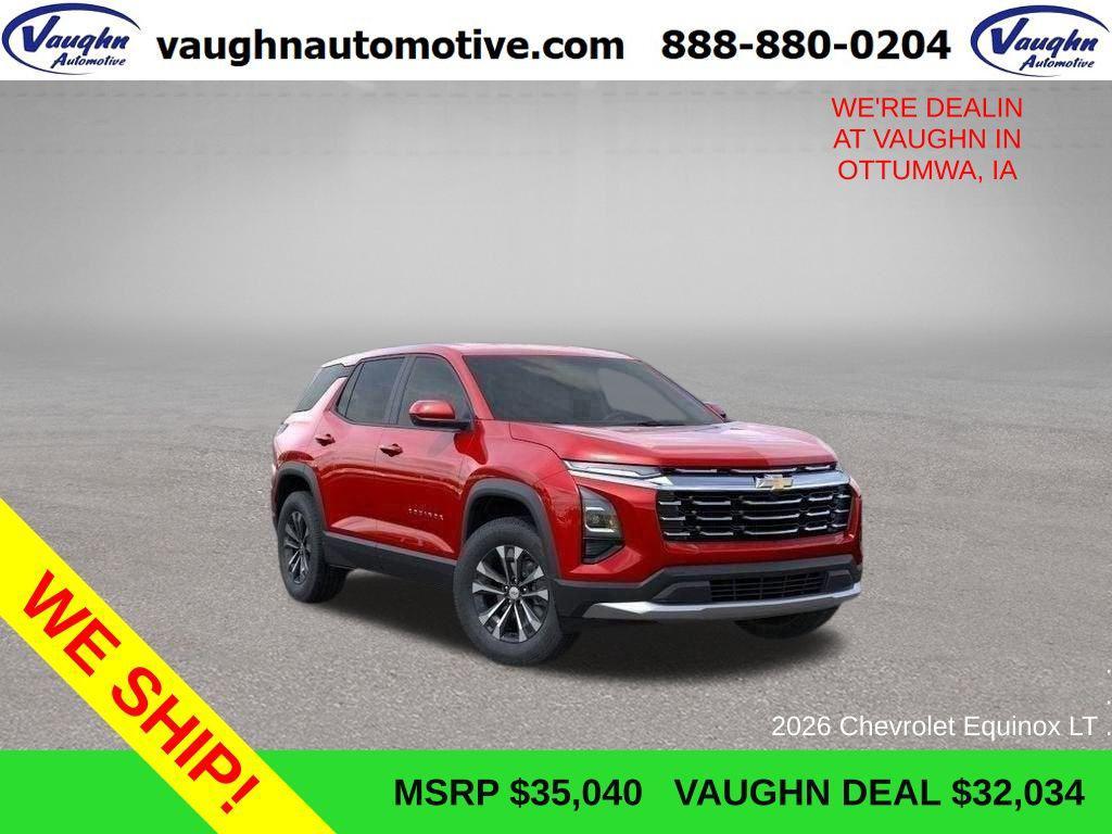 new 2026 Chevrolet Equinox car, priced at $32,034
