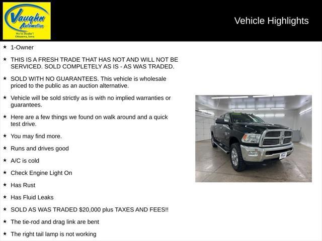 used 2016 Ram 2500 car, priced at $20,000