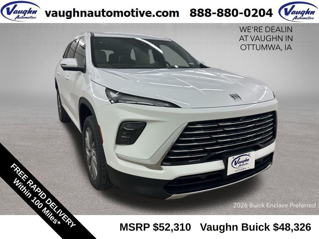 new 2026 Buick Enclave car, priced at $48,326