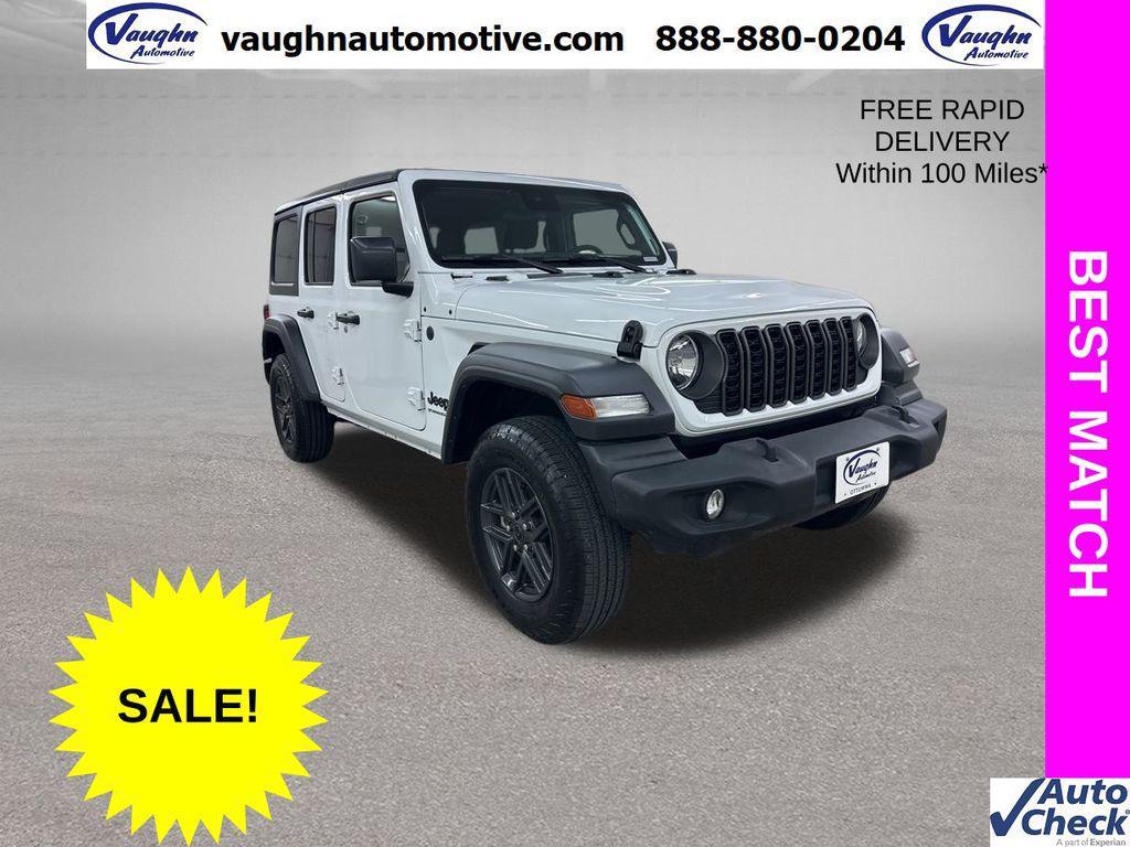 used 2024 Jeep Wrangler car, priced at $35,299