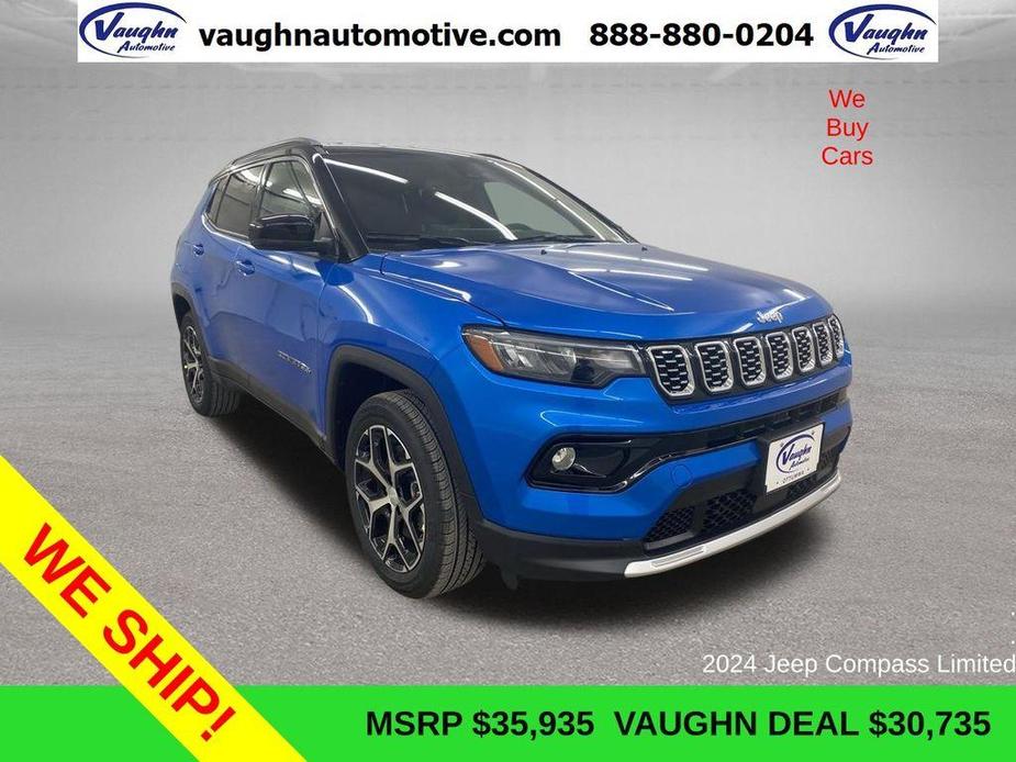 new 2024 Jeep Compass car, priced at $30,735