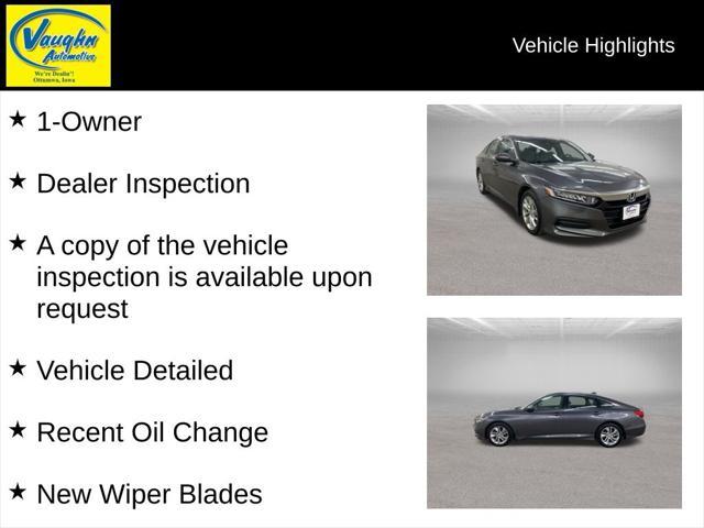 used 2019 Honda Accord car, priced at $16,499