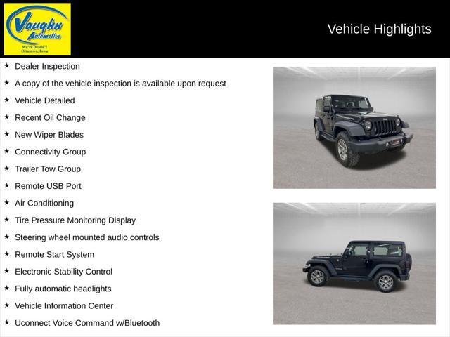 used 2016 Jeep Wrangler car, priced at $20,199