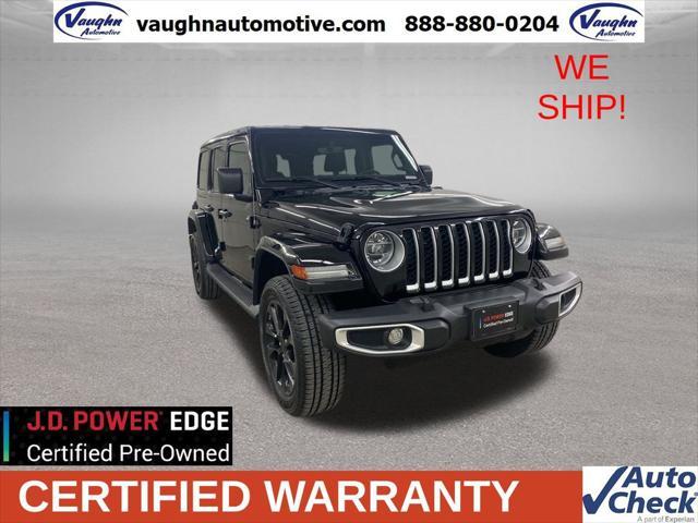 used 2021 Jeep Wrangler Unlimited 4xe car, priced at $31,999