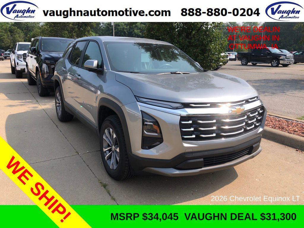 new 2026 Chevrolet Equinox car, priced at $31,300